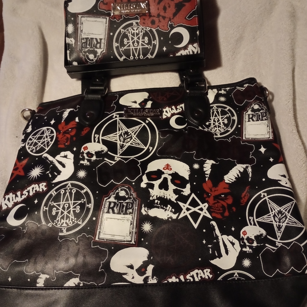 Killstar Rob zombie tote bag and wallet
